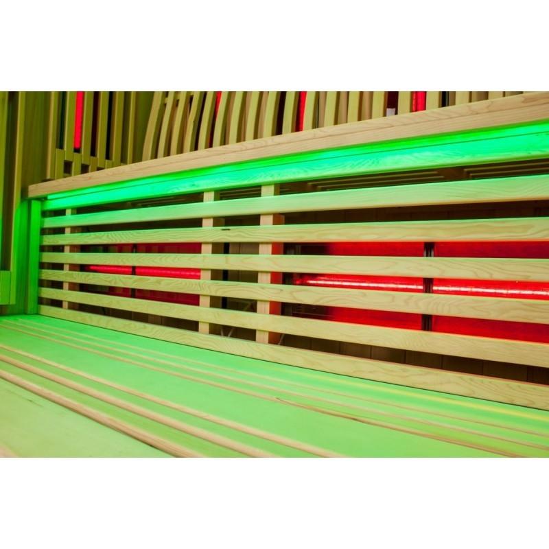 SAUNA INFRAROUGE BOREAL® CONCEPT 180 - À SPECTRE COMPLET - 180X150X205_4