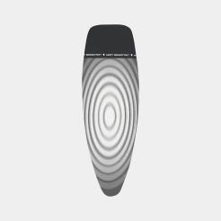 Housse de table à repasser taille D -135 x 45 cm, Housse externe - Titan Oval avec zone résistante à la chaleur intégrée_4