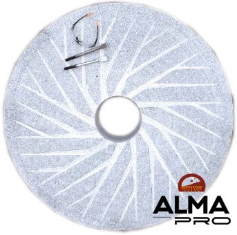 Machine à farine avec meules en pierre naturelle granit