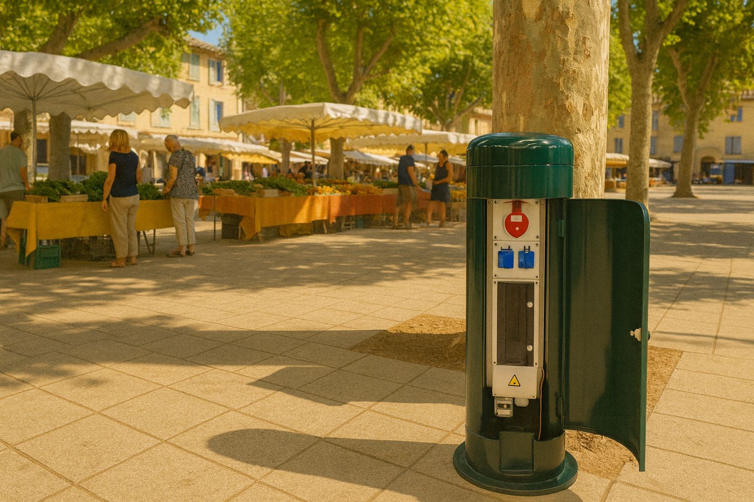 Borne foraine de distribution d'énergie fixe - BOMBER_4