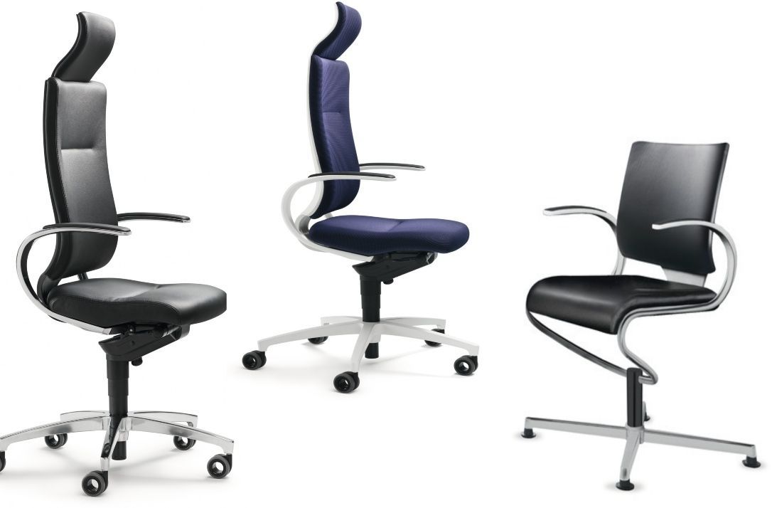 Fauteuil de bureau ergonomique Intouch - Design primé et mécanisme Syncro-Dynamic breveté - Dauphin_4