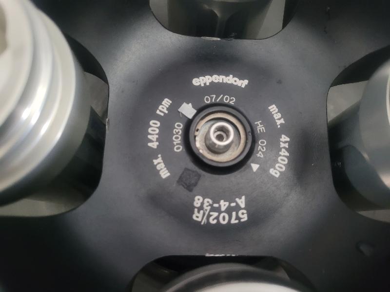 Centrifugeuse de laboratoire EPPENDORF 5702 avec rotor A-4-38_4