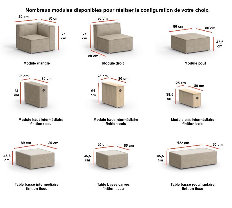Collection de canapés d'accueil Planer - Mobel Linea_4