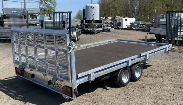 Remorque roues dessous - 4,00 X 2,00 M - 2700 KG - FRANC PJD400_4