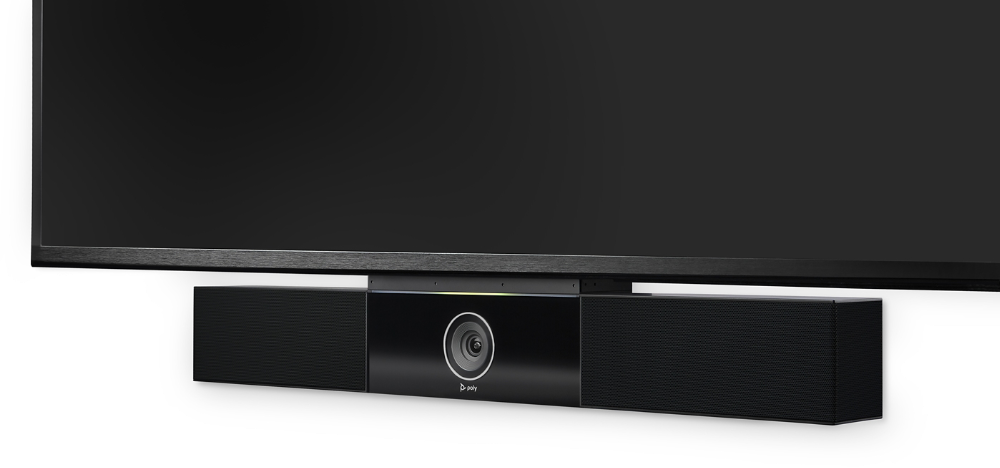 Barre de visioconférence - Poly Studio - caméra UHD 4K, microphones intégrés et compatibilité Zoom, Teams, Google Meet_4