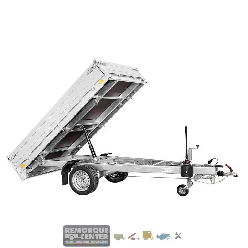 Remorque Benne SARIS - 256x150 cm - PTAC 1500 kg - 1 Essieu - Freinée - HK132614-18PF30 Basic_4
