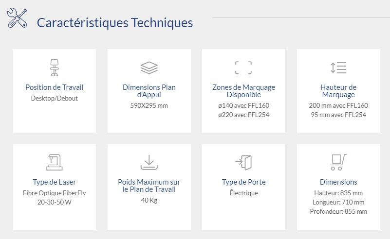 Micromark G3 - Marquages laser compact avec ouverture 3 côtés - LASIT - Hauteur 835 mm_4