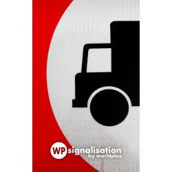 Panneau d'interdiction B8 - Accès interdit aux véhicules de transport de marchandises - WP Signalisation_4