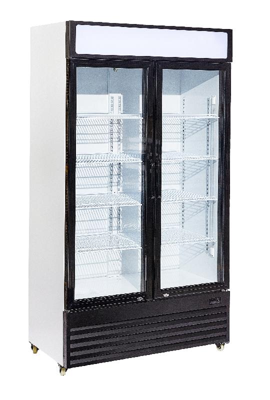 Réfrigérateur 2 portes en verre BEZ-750 GD - 750L - Refroidissement ventilé - Dégivrage automatique_4