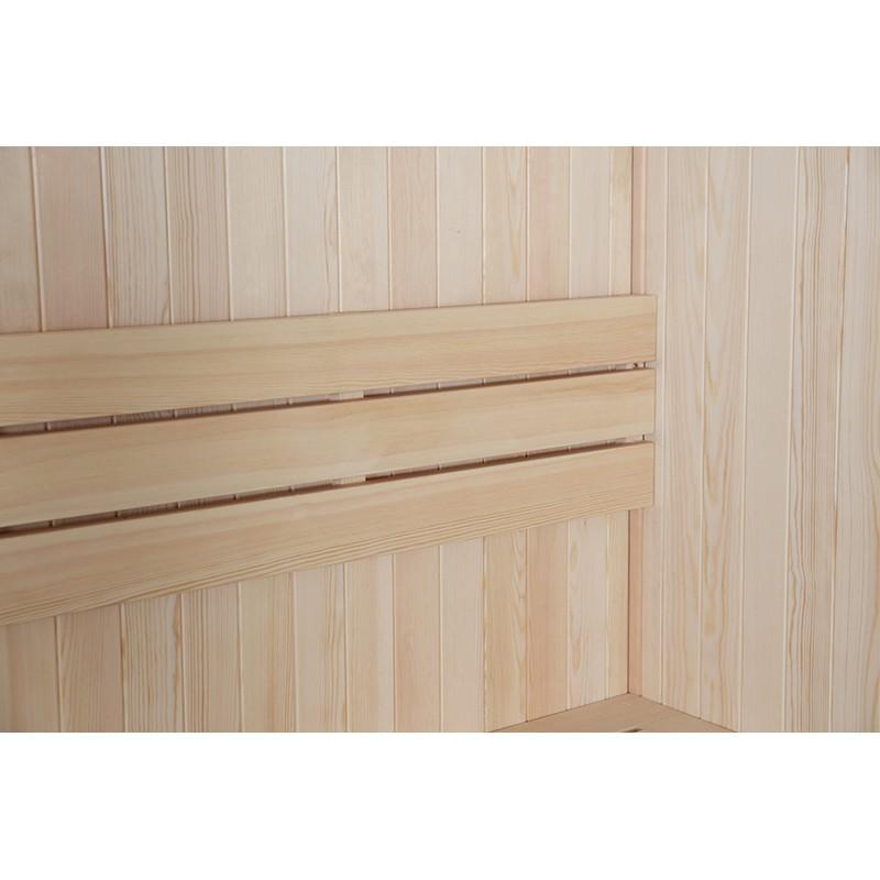 SAUNA D'ANGLE BOREAL® BALTIK 180 - 5 PLACES - 180X180X210 CM_4