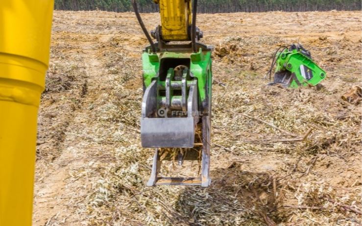 Arracheur de souches EASY (3C) - Ref. 84 - Outil multifonction en acier spécial avec entraînement hydraulique_4