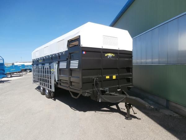 R650d - Bétaillère double essieu renforcée - PTAC 10 000 kg - 6,50m pour 9 à 10 bovins_4