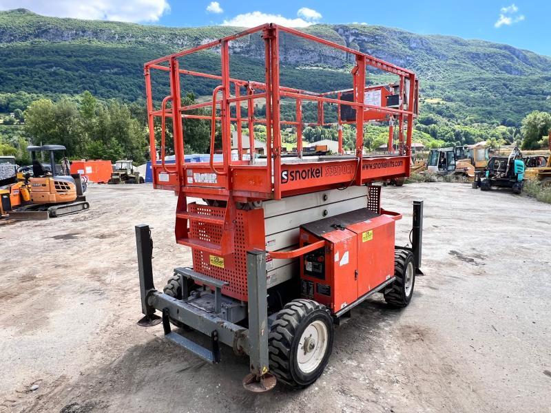 SNORKEL s3370rt nacelle ciseaux 12m 4x4 diesel_4