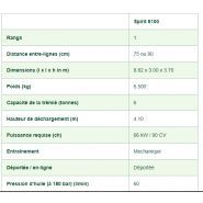 Arracheuse de pommes de terre Spirit 6100 - AVR BVBA - déportée 1 rang - trémie 6 tonnes - puissance 66 kW_4