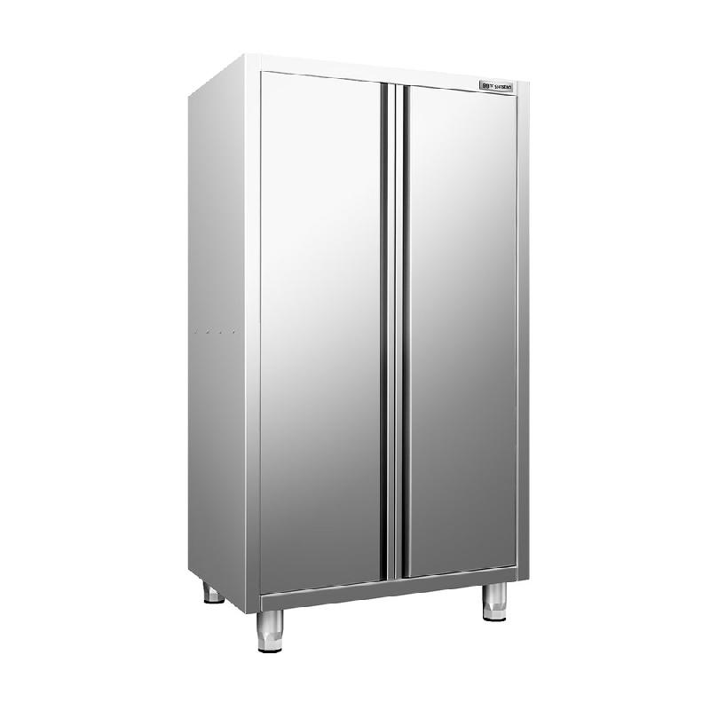 Armoire haute inox P 700 x 1800- 2 portes battantes -_4