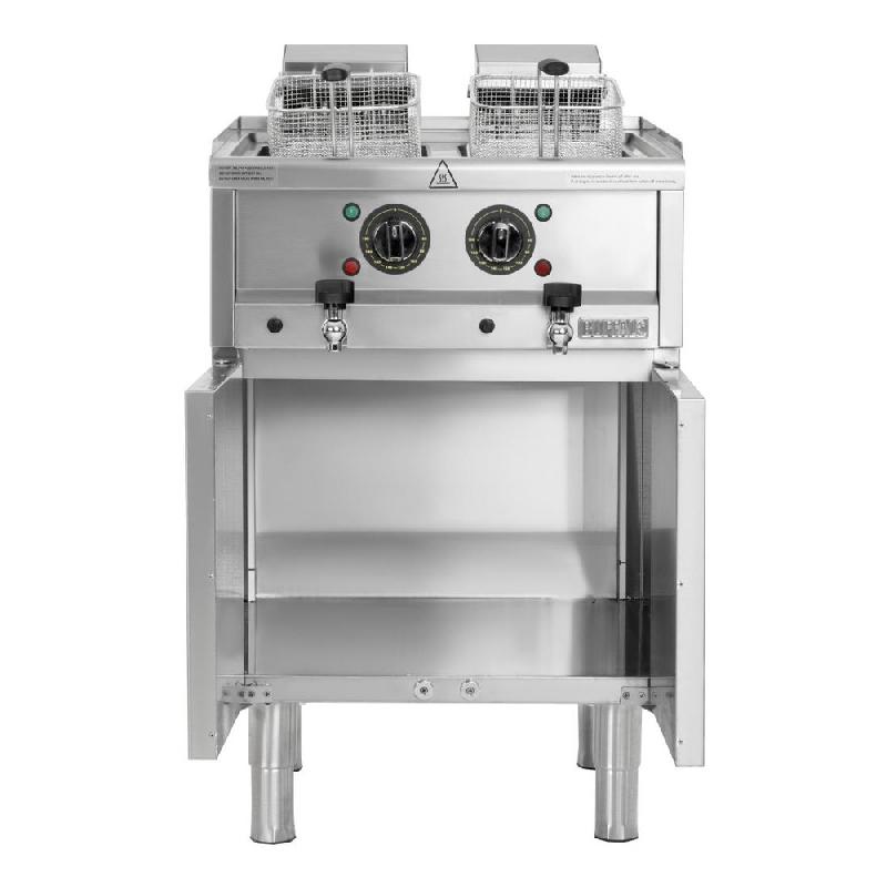 Friteuse électrique sur meuble - 2 cuves 8L - Série 600 - Buffalo - SA782_4