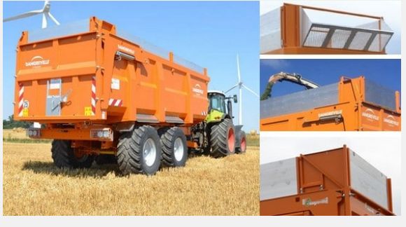 Kit ensilage avec grille avant ajourée et inclinée