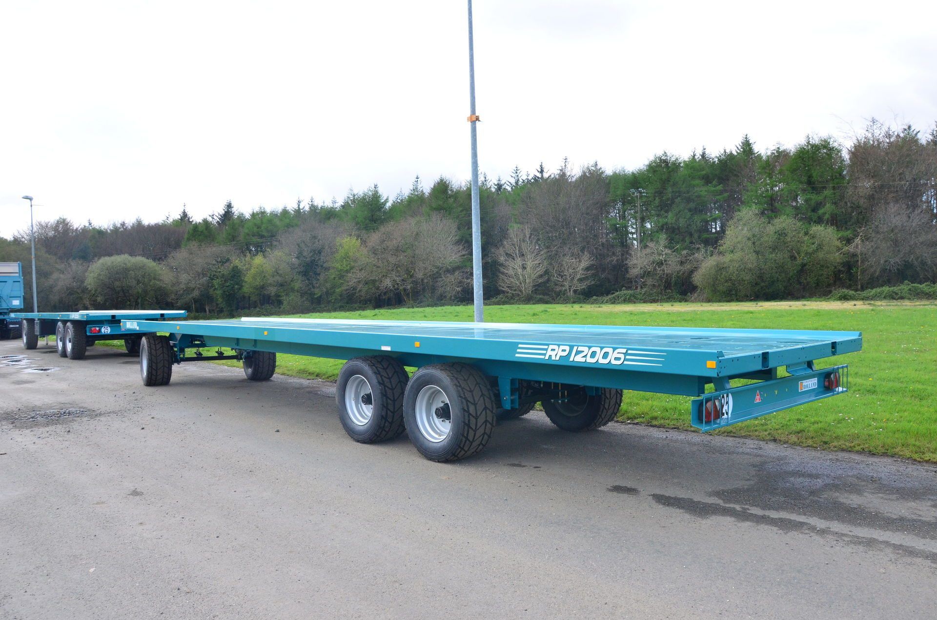 Remorque plateau agricole LCH 12006 - Golpais - 12m - PTAC 26000 kg - Charge utile 20800 kg_4