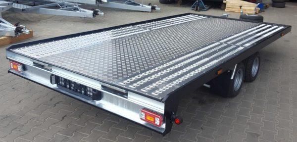 Remorque porte voiture-plateau - 4,50 x 2,10 m - 2700 kg - GALA RIGEL 45 27_4