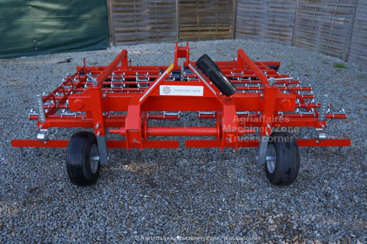 Herse étrille 3 mètres - Jar-Met HS JAR 3000 - rouleau lisse et lame de nivellement en option_4