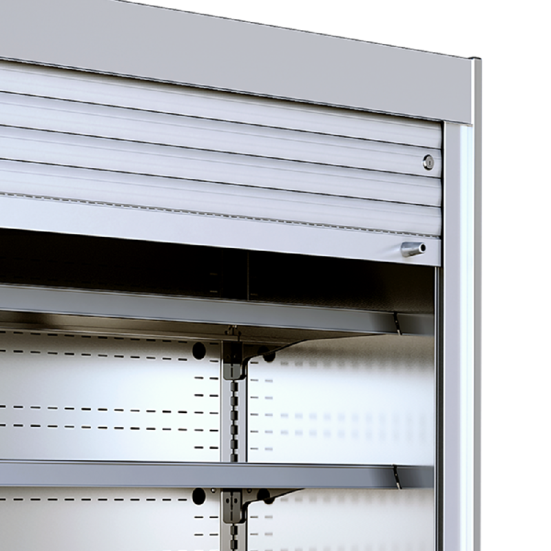 Vitrine réfrigérée inox 868mm Profondeur 740mm  MCX90M TEFCOLD_4