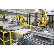 Palettiseur robotisé HURRICANE RAP FC - palette mobile, alimentation en hauteur - CLEVERTECH FRANCE_4