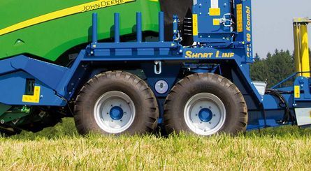 G5040 Kombi - Presse-enrubanneuse agricole - Göweil Maschinenbau GmbH - Poids : 5 400 à 7 700 kg_4