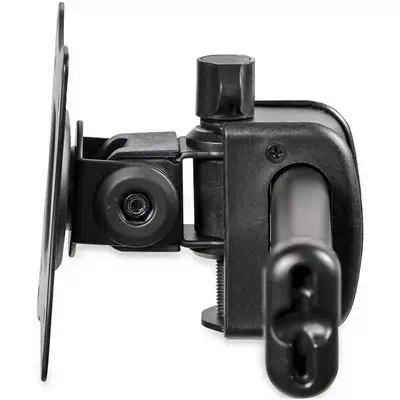 Support de bureau articulé pour trois écrans en acier robuste et aluminium_4