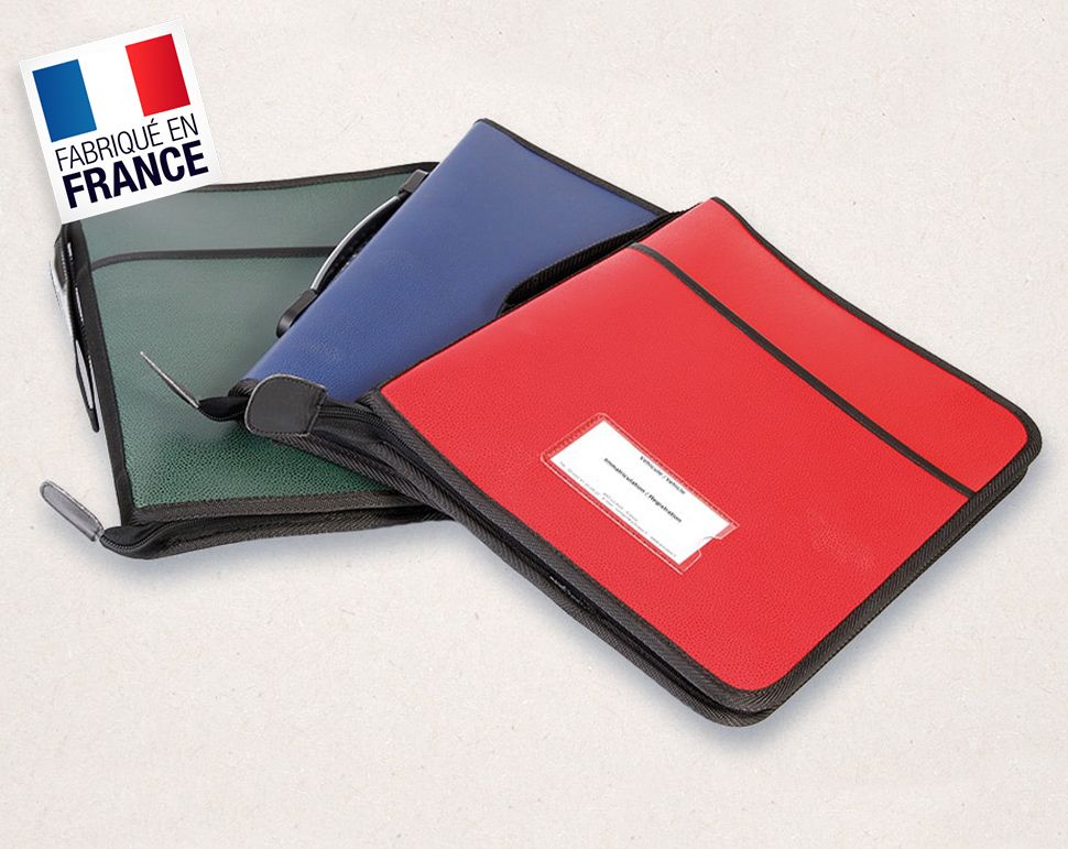 Porte documents véhicule avec dragonne pour accès rapide chauffeur_2