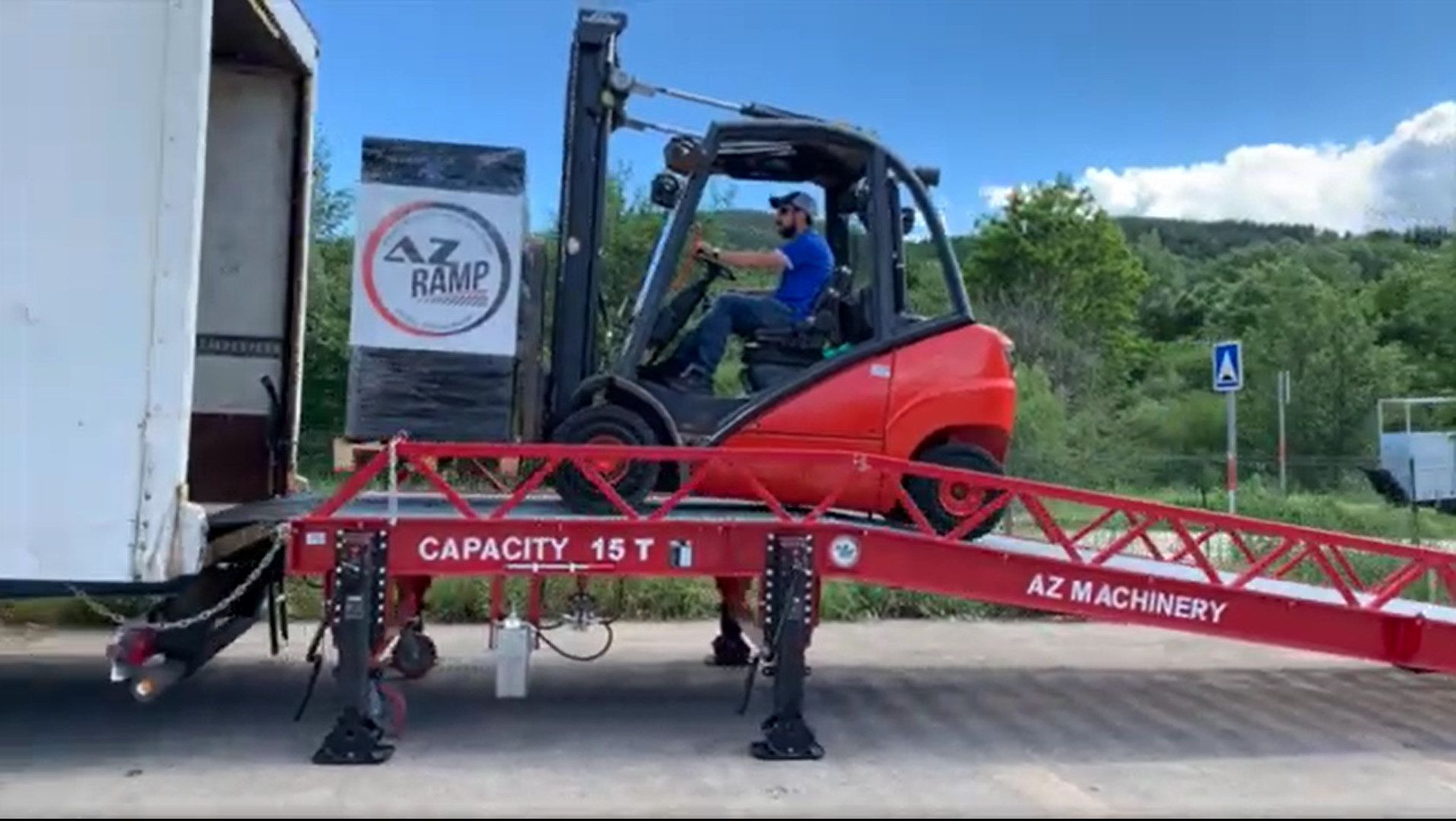 Rampe mobile galvanisée AZ Ramp Star - Résistante aux environnements extérieurs difficiles - Capacité de 8T à 20T_4