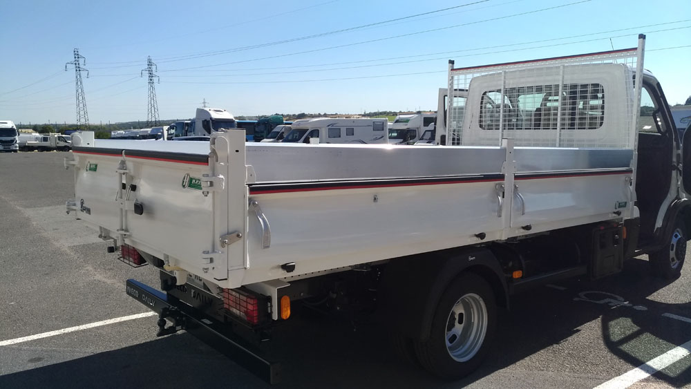 Benne pour véhicule utilitaire léger - PTAC < 3500kg - Longueur de 1m80 à 4m50 - HPC_4