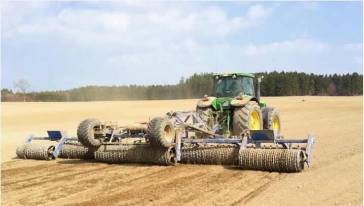 MaxiRoll 3-part 5-sections - Rouleau agricole Dal-Bo - 9.50+10.30m avec disques brevetés SNOWFLAKE® et CROSSKILL_4