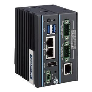PC Fanless compact Intel x6413E - 4GB RAM, 64GB eMMC, 2 x GbE, 2 x USB, 1 x HDMI, Rail DIN - Référence: UNO-127-E22BA - Certifié IEC 61010_4