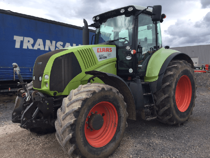 Tracteur agricole Claas AXION 820 - 232 ch, 4RM, Occasion en bon état, 4 250 h_4
