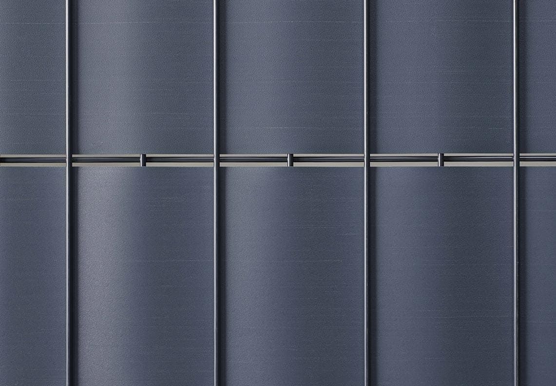 Matériau occultant avec finition rotin ou lisse