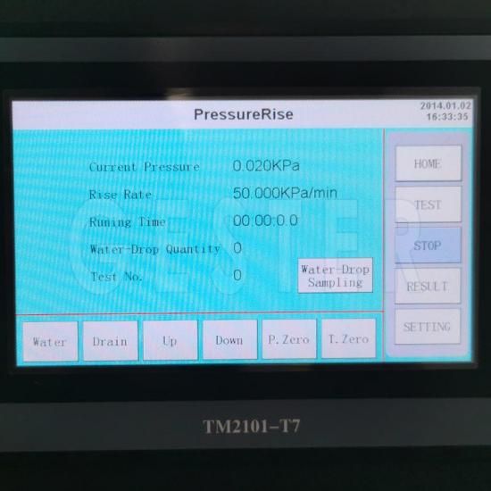 Testeur de tête hydrostatique pour textile GT-C26A - Gester - poids 60 kg - normes d'essai AATCC 127, ISO 811, EN20811_4