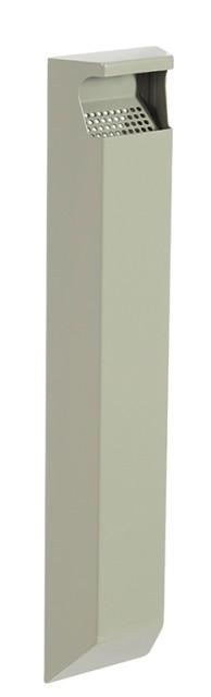 Cendrier mural Arkéa 3 Litres - Acier traité anticorrosion - Capacité 1800 mégots - Vendu par lot de deux_4