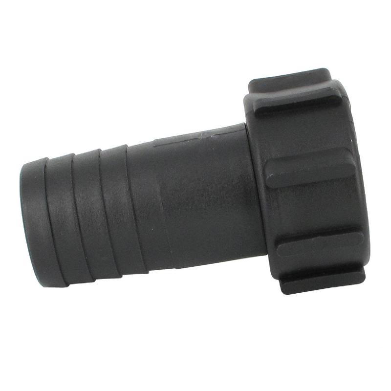 Raccord annelé - Droit - avec écrou tournant - F 2