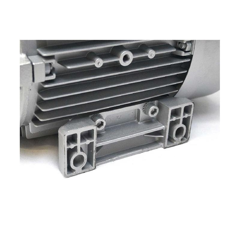 Moteur asynchrone robuste, compatible avec entraînements par poulie ou accouplement direct