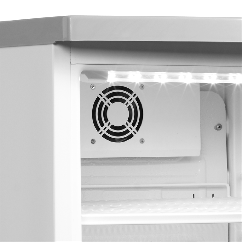 Réfrigérateur à boissons BC145 W/FAN TEFCOLD_4