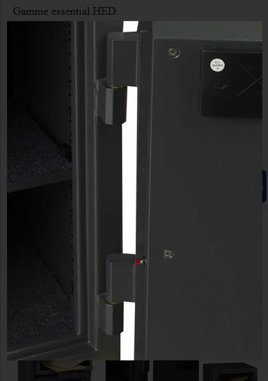 Coffre-fort de dépôt de fonds SR 800 - Hartmann - Ref HED0040N4 - Gamme Essential HED_4