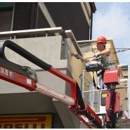 Goldlift 14.70 iiis - nacelle araignée - hinowa s.P.A. - capacité nacelle chenillée 120kg à 200kg_4