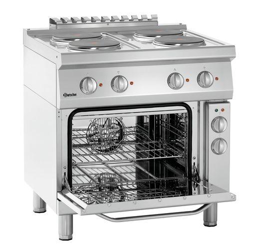 Plan de cuisson  él. 700, B800,  4PL, EBO 286225 Bartscher_4