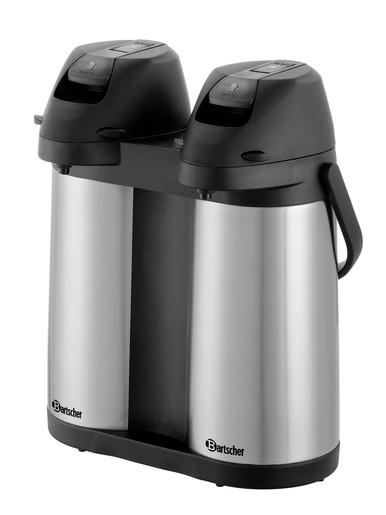 Thermos à pompe Duo 1,9L-ST 190208 Bartscher_4