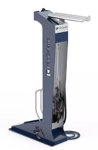 Station de lavage vélo et fontaine à eau - 6 types de brosses - Galaxie - Peinture personnalisable et inox poli_4