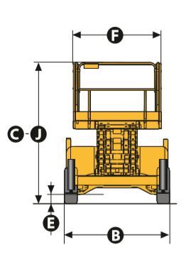 H12 sx - nacelle ciseaux diesel - haulotte - 12,00 m_4