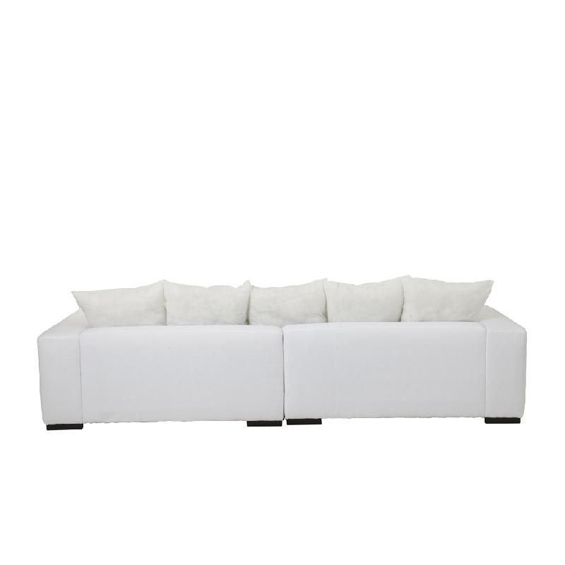 Canapé design modulable LITA - 9 coussins XL - Blanc - Luxe et confort_4