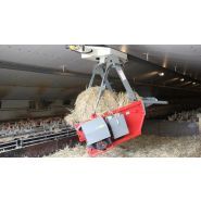 Dérouleuses pailleuses suspendues - Galonnier - Jusqu'à 1,80 m de diamètre - Pour balles rondes et tous fourrages_4