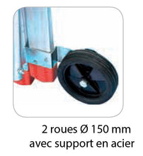 Plateforme individuelle roulante PLATEA - norme bâtiment PLT-07 avec roues basculantes_4