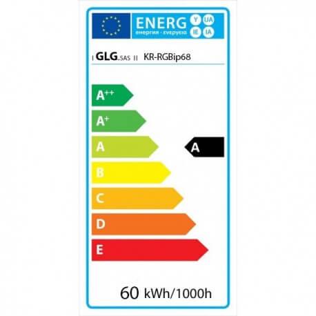 Ruban à LED RGB 5 mètres - Télécommande 24 boutons - Transformateur 12V IP68 SMD5050 - Haute intensité_4